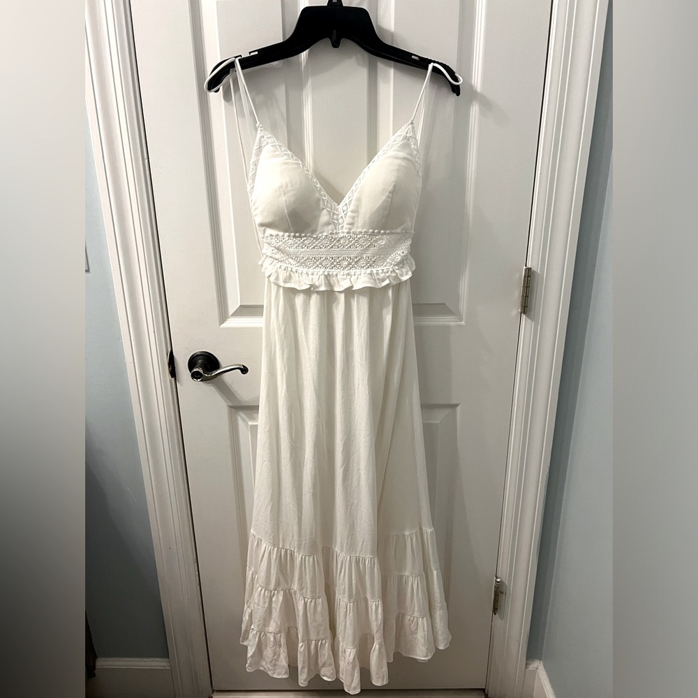 White Hello Molly Dress